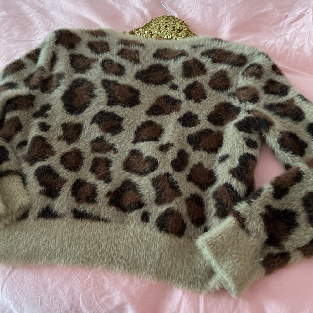 Leopard ZARA  Print Button-Up Cardigan S - Picture 8 of 8